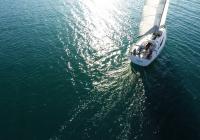 sailing yacht sailboat sailing sea